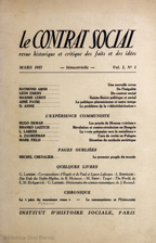 Copertina di Le Contrat Social