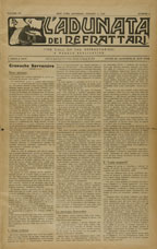 Copertina di L'Adunata dei Refrattari
