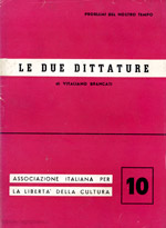 Copertina di Le due dittature