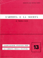 Copertina di L'artista e la società