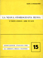 Copertina di La nuova storiografia russa