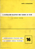 Copertina di Il materialismo dialettico come filosofia di Stato