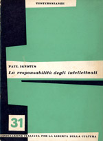 Copertina di La responsabilità degli intellettuali