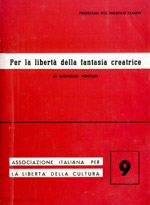 Copertina di Per la libertà della fantasia creatrice