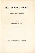 Copertina di Movimento operaio