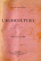 Copertina di L'agricoltura