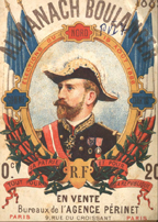 Copertina di Almanach Boulanger : 1889