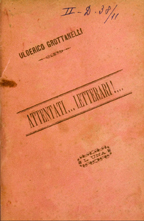 Copertina di Attentati... letterari!...
