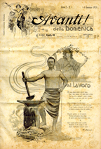 Copertina di Avanti della Domenica
