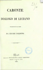 Copertina di Caronte