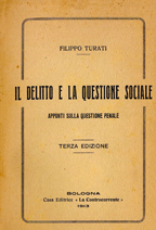 Copertina di Il delitto e la questione sociale