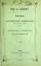 Copertina di Per la libertà