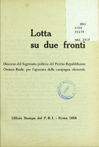 Copertina di Lotta su due fronti