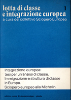 Copertina di Lotta di classe e integrazione europea