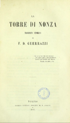 Copertina di La torre di Nonza
