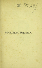Copertina di Guglielmo Oberdan