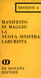 Copertina di Manifesto di maggio : la nuova sinistra laburista