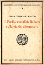 Copertina di Il partito socialista italiano sulla via del riformismo