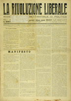 Copertina di La Rivoluzione Liberale