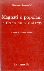 Copertina di Magnati e popolani in Firenze dal 1280 al 1295