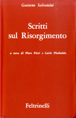Copertina di Scritti sul Risorgimento