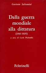 Copertina di Dalla guerra mondiale alla dittatura (1916-1925)