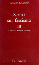 Copertina di Scritti sul fascismo, III