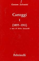 Copertina di Carteggi (1895-1911)