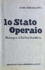 Copertina di Lo Stato Operaio