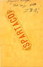 Copertina di Spartaco