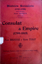 Copertina di Consulat & Empire : 1799-1815