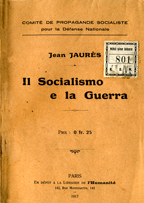 Copertina di Il socialismo e la guerra