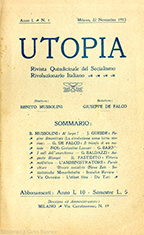 Copertina di Utopia
