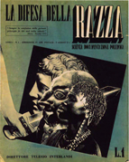 Copertina di La Difesa della Razza