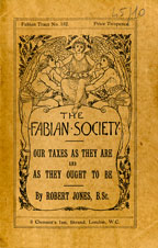 Copertina di Our taxes as they are and as they ought to be