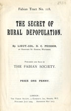 Copertina di The secret of rural depopulation