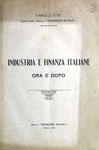 Copertina di Industria e finanza italiane