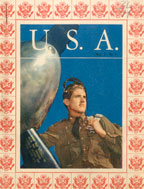 Copertina di U.S.A. : quadro in miniatura dell’America e degli americani in guerra