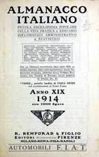 Copertina di Almanacco italiano 1914