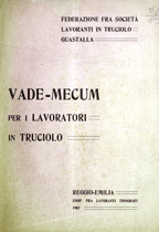 Copertina di Vade-mecum per i lavoratori in truciolo