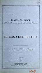 Copertina di Il caso del Belgio