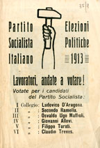 Copertina di PSI - Elezioni Politiche 1913