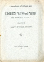 Copertina di L'indirizzo Politico del Partito