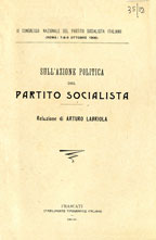 Copertina di Sull'azione politica del Partito Socialista