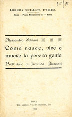 Copertina di Come nasce, vive e muore la povera gente