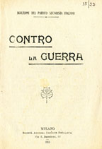 Copertina di Contro la Guerra