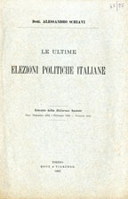 Copertina di Le ultime Elezioni Politiche Italiane