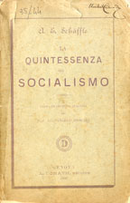 Copertina di La Quintaessenza del Socialismo