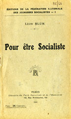 Copertina di Puor être socialiste