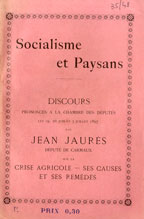 Copertina di Socialisme et paysans